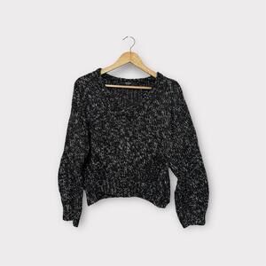 GUESS Marled Knit Sweater Size L Women’s